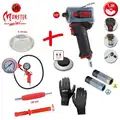 Ütvecsavarozó-készlet (sűrített levegő) - KS Tools