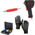 Ütvecsavarozó-készlet (sűrített levegő) - KS Tools
