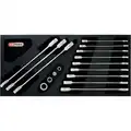 Racsnis csillag-villáskulcskészlet - KS Tools