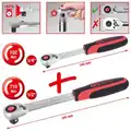 Slimpower ratchet set, 2pcs - KS Tools