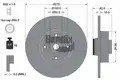 Féktárcsa - Bendix