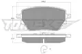 Fékbetét Készlet, Tárcsafék - Tomex