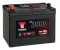 AKKUMULÁTOR YUASA 3000 ASIA 12V 72AH 630A 258X174X225 +STG - Yuasa
