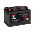 AKKUMULÁTOR YUASA 3000 ASIA 12V 76AH 680A 278X175X190 +STG - Yuasa