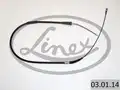 Kézifék Bowden - Linex