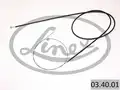 Motorháztető bowden - Linex