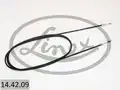 Motorháztető nyitó bowden - Linex