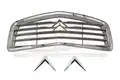 GRILL CITROEN 2CV SZARY/CHROM - 3RG