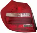 H.lámpa üres bal 3/5ajtós LED-es (piros/fehér) TYC - Depo