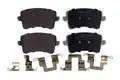 Fékbetét Készlet, Tárcsafék - QUARO
