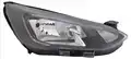 Fényszóró h1/h7+led jobb, fekete h.(motorral)depo* - TYC