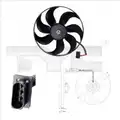 Ventilátor, vízhűtő - TYC