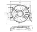 Ventilátor, vízhűtő - TYC