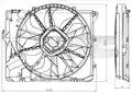 Ventilátor, vízhűtő - TYC