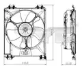 Ventilátor, vízhűtő - TYC