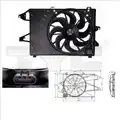 Ventilátor, vízhűtő - TYC
