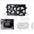 Ventilátor, vízhűtő - TYC