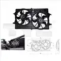 Ventilátor, vízhűtő - TYC