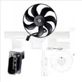 Ventilátor, vízhűtő - TYC