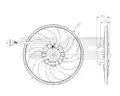 Ventilátor, vízhűtő - TYC