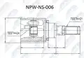 Féltengelycsukló - NTY