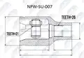 Féltengelycsukló - NTY