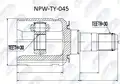 Féltengelycsukló - NTY