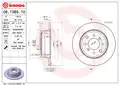 Hátsó Féktárcsa - Brembo