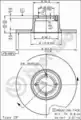 Féktárcsa - Brembo