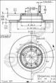 Féktárcsa - Brembo