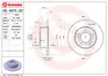 Hátsó Féktárcsa - Brembo
