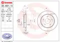 Hátsó Féktárcsa - Brembo