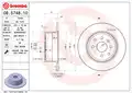 Hátsó Féktárcsa - Brembo