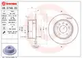 Hátsó Féktárcsa - Brembo