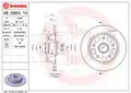 Hátsó Féktárcsa - Brembo