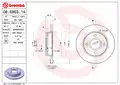 Első Féktárcsa - Brembo