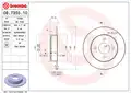 Hátsó Féktárcsa - Brembo
