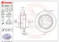 Hátsó Féktárcsa - Brembo