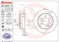 Hátsó Féktárcsa - Brembo