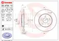 Hátsó Féktárcsa - Brembo