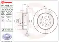 Hátsó Féktárcsa - Brembo