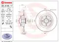 Féktárcsa+kerékagycsapágy - Brembo