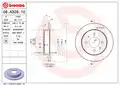 Hátsó Féktárcsa - Brembo