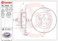 Féktárcsa - Brembo