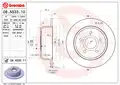 Hátsó Féktárcsa - Brembo