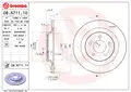 Hátsó Féktárcsa - Brembo