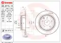 Hátsó Féktárcsa - Brembo