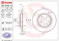 Hátsó Féktárcsa - Brembo