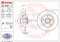 Féktárcsa+kerékagycsapágy - Brembo