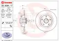 Hátsó Féktárcsa - Brembo